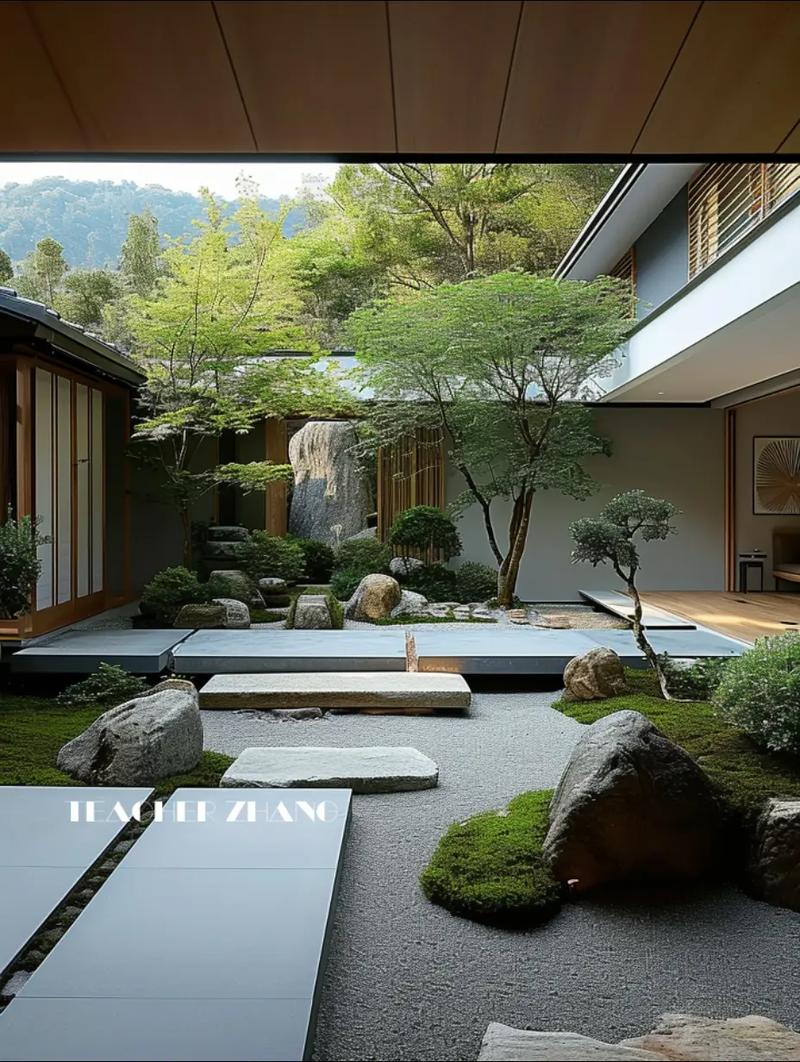 別墅花園日式庭院設(shè)計(jì) 打造私密雅致的私家庭院